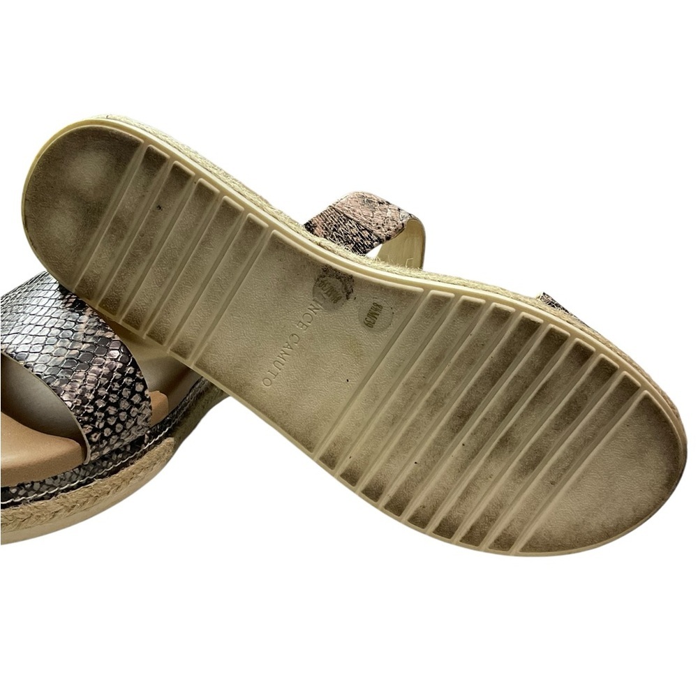 Vince Camuto VP Rynnnah Snake Print Espadrille Sandals Size 8.5 - Picture 9 of 9